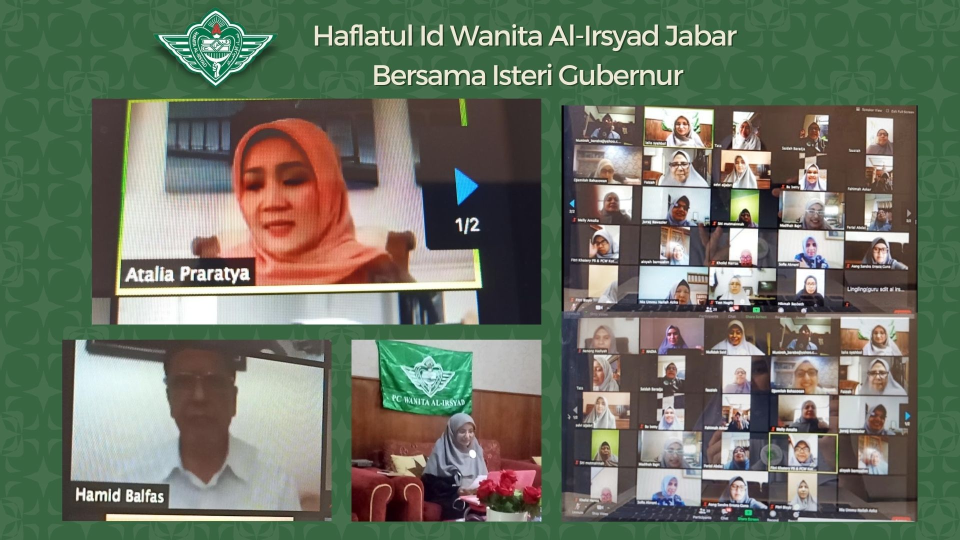 Haflatul Id Wanita Al-Irsyad Jabar Bersama Isteri Gubernur