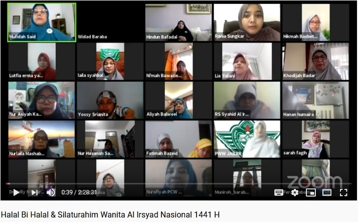 Halal Bi Halal & Silaturahim Wanita Al-Irsyad Nasional 1441 H