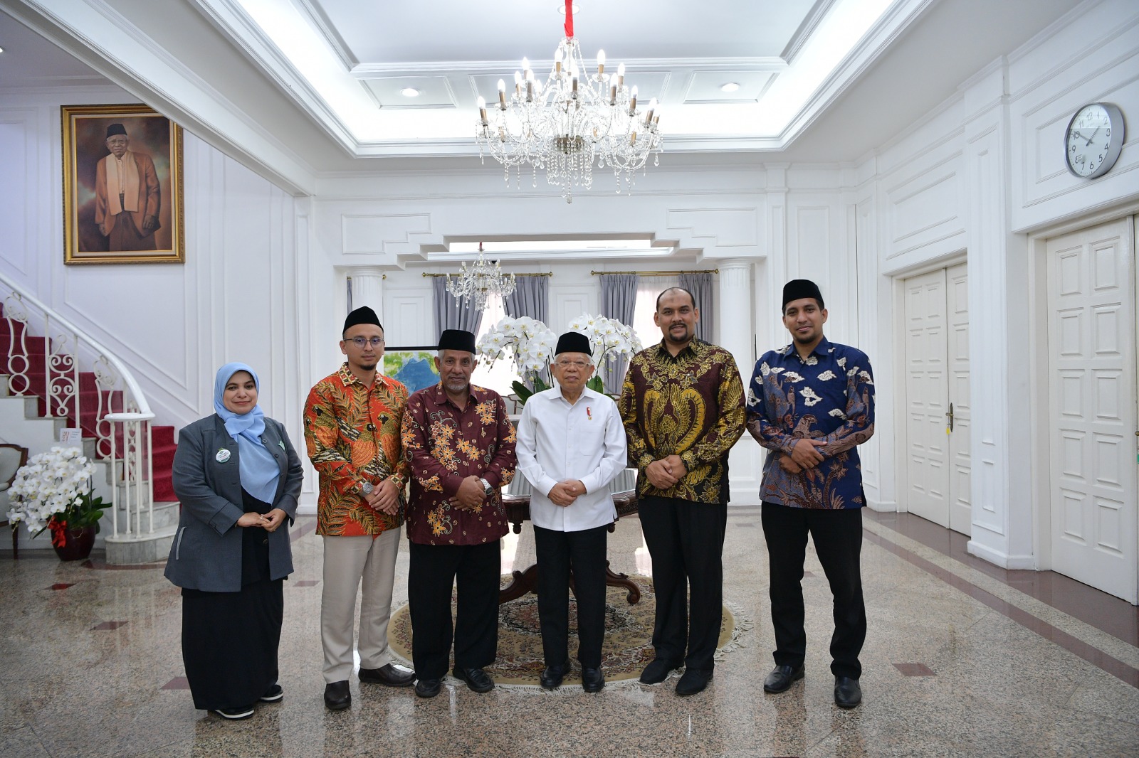 Kunjungan Silaturahmi Kepada Wakil Presiden (Wapres) Republik Indonesia Prof. Dr. K.H. Ma’ruf Amin