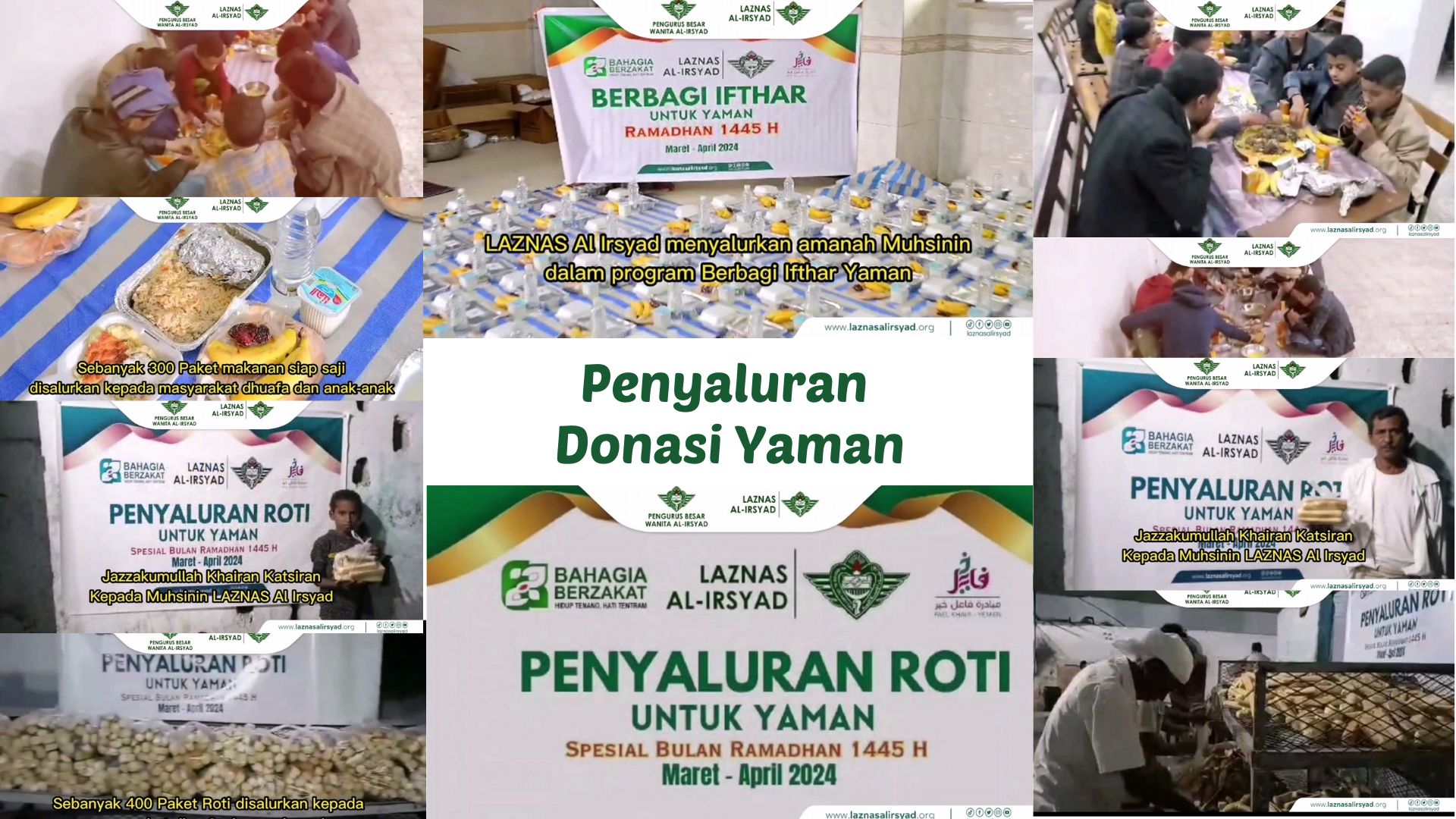 Penyaluran Donasi Untuk Yaman