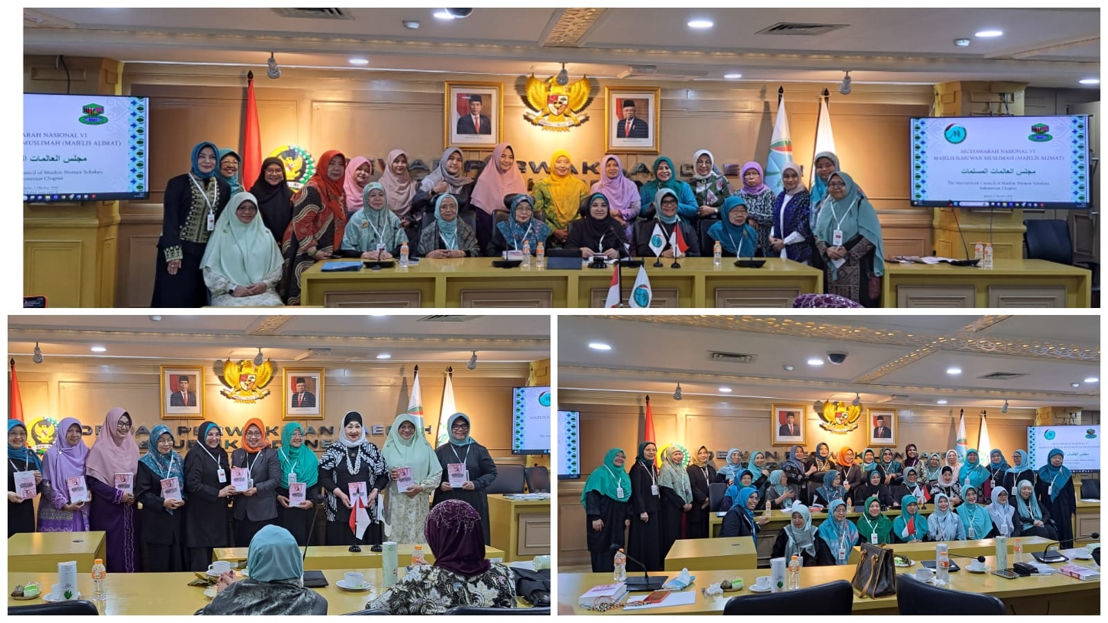 Menghadiri Musyawarah Nasional VI Majelis Alimat Indonesia (MAI, Ilmuwan Muslimah)