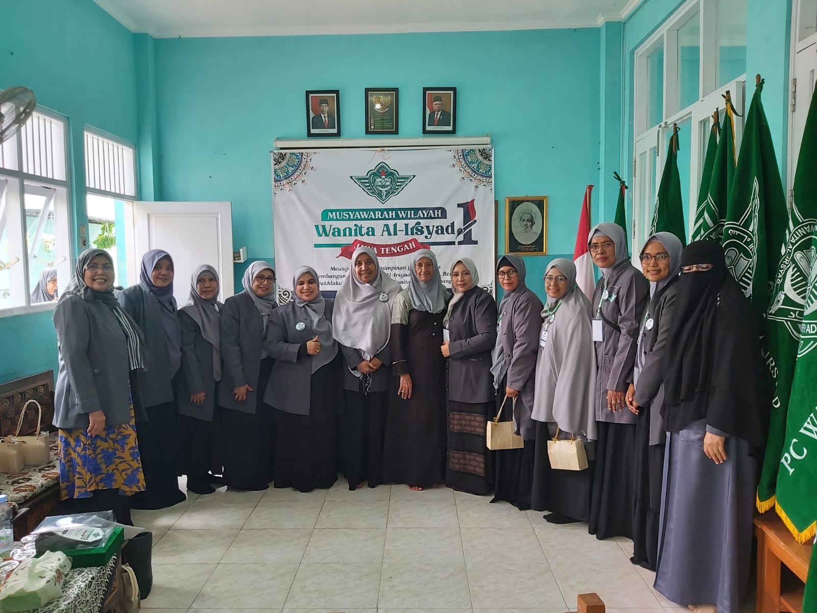 Musyawarah Wilayah Wanita Al-Irsyad Jawa Tengah yang diaksanakan pada hari Sabtu-Ahad, 25-26 Jumadil