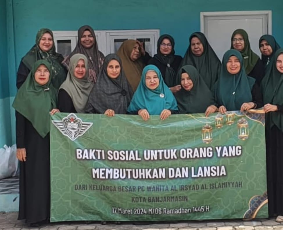 Bakti Sosial Ramadhan 1445H/2024 PCW Al-Irsyad Kota Banjarmasin