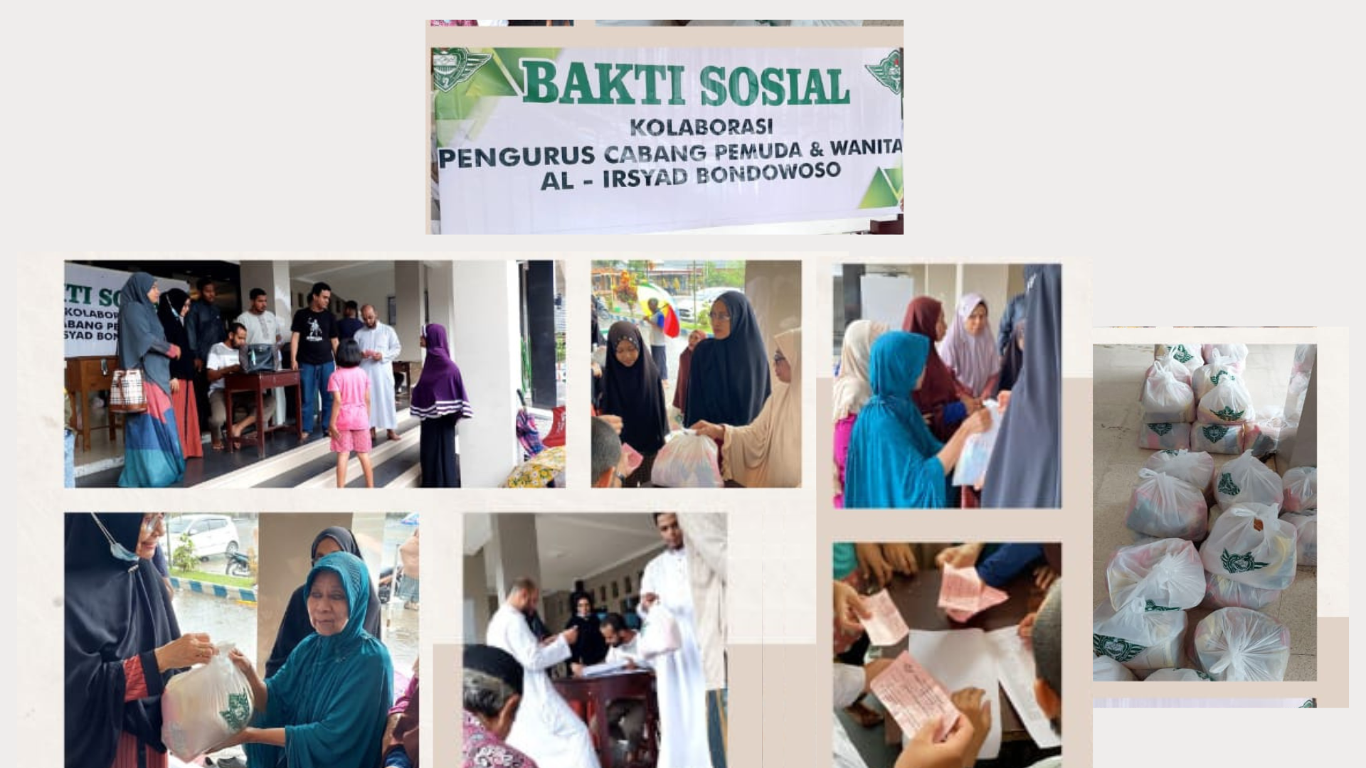 Bakti Sosial Ramadhan 1445H PCW Bondowoso