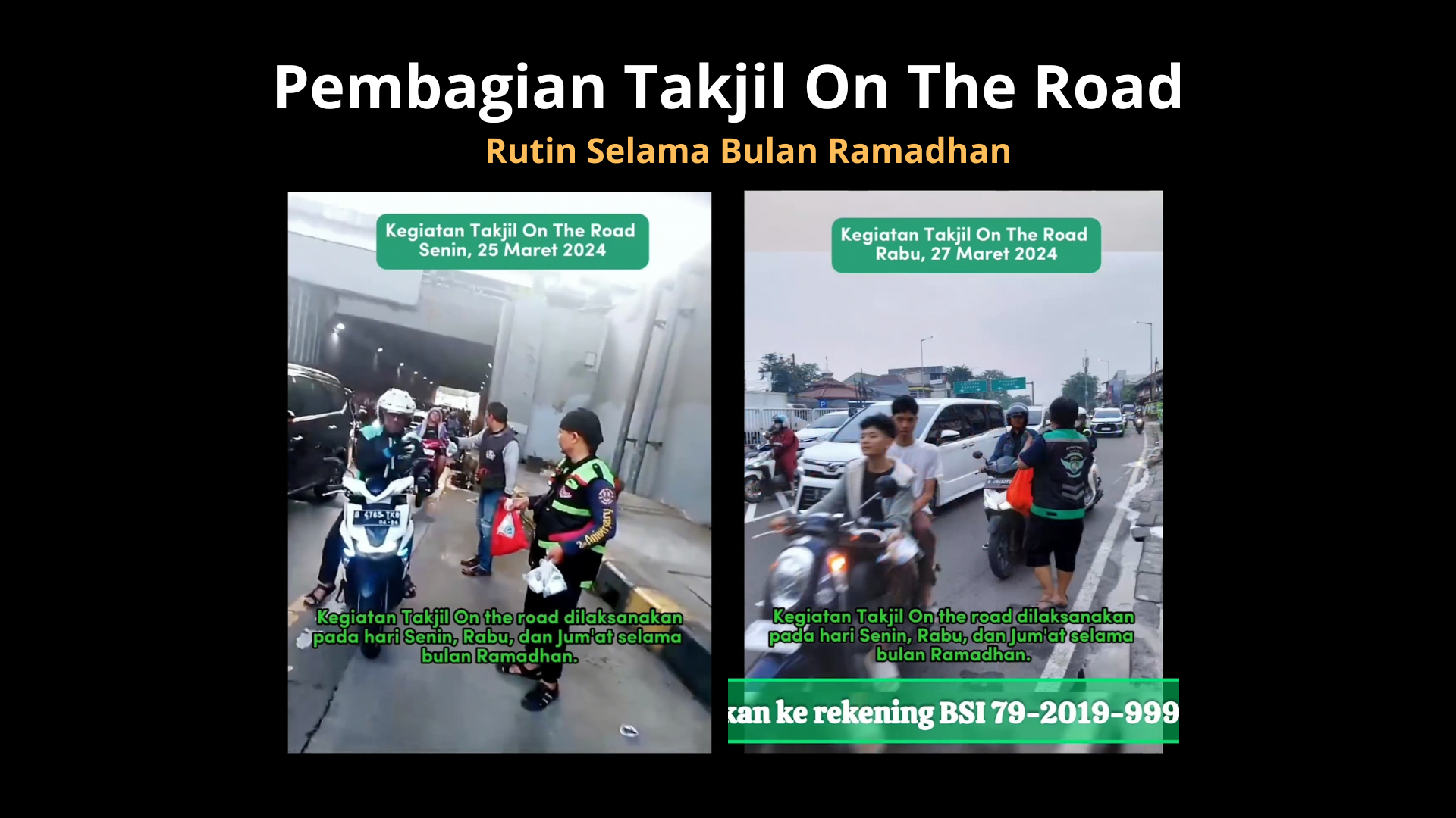 Takjil On The Road Ramadhan 1445H