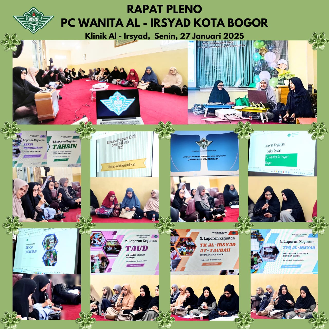 Rapat Pleno PCW Kota Bogor