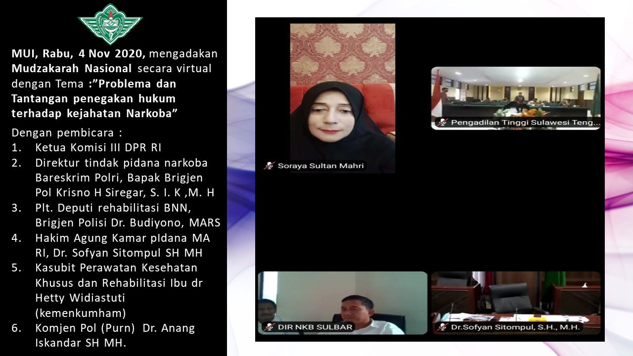 Wanita Al Irsyad Hadir dalam Webinar yang diadakan MUI