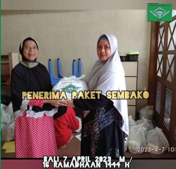 Wanita Al-Irsyad Kota Denpasar Gelar Kegiatan Sosial Selama Ramadhan