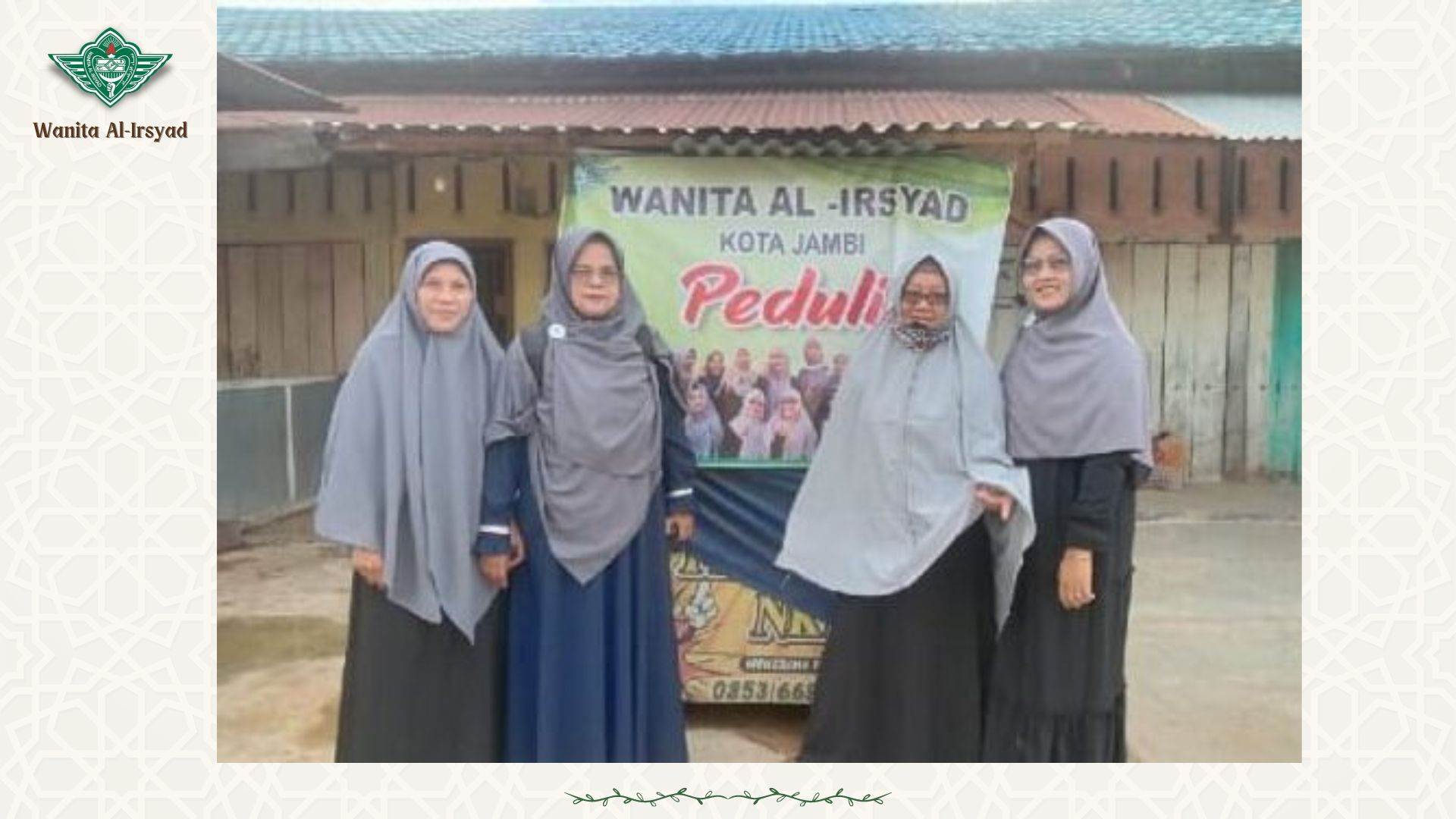 Wanita Al-Irsyad Jambi Salurkan Paket Sembako dan Makanan Berbuka Puasa