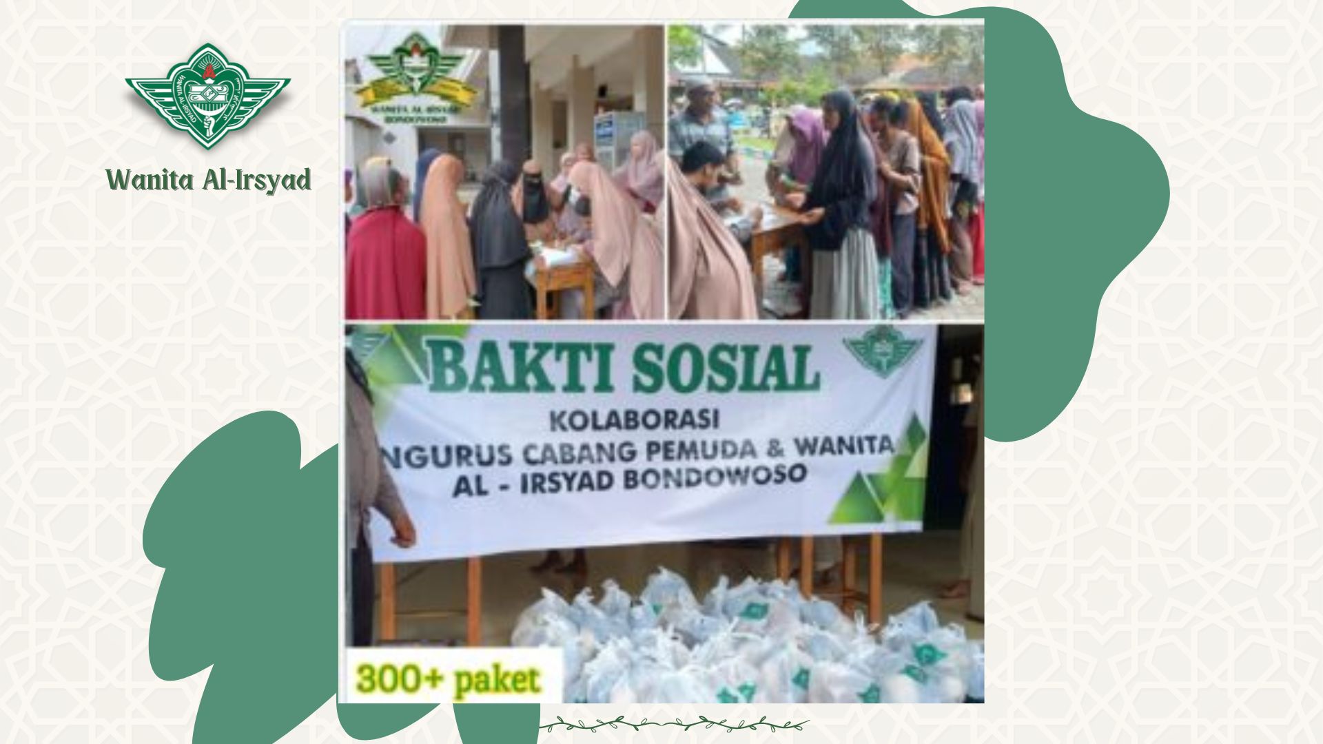 Wanita Al-Irsyad Bondowoso, Jatim Gelar Baksos Ramadhan