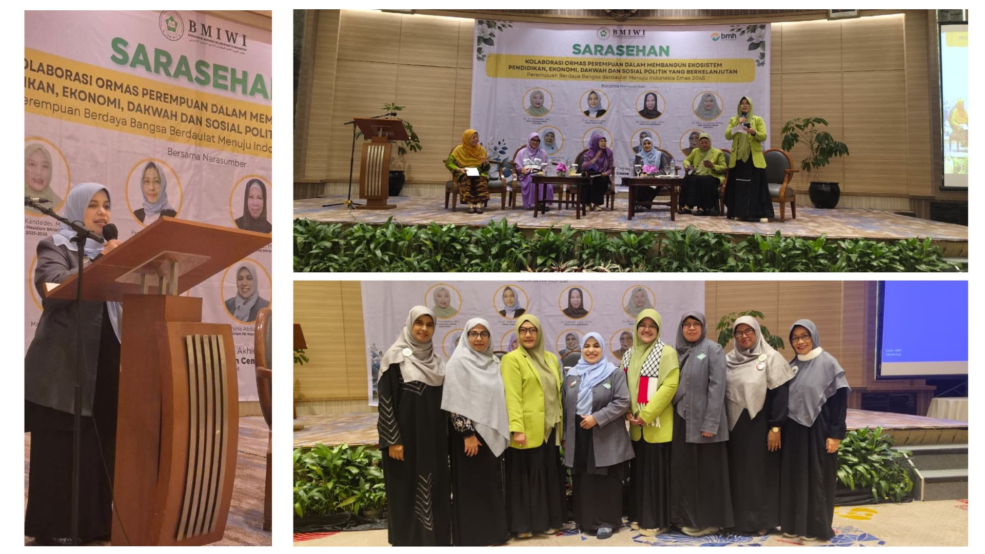 Ketua Umum PB Wanita Al-Irsyad Jadi Narasumber dalam Sarasehan dan Silaturahmi BMIWI 