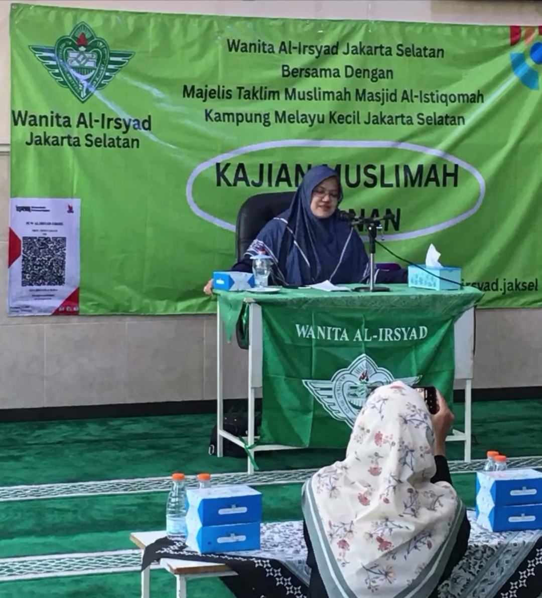 Kajian Muslimah Bulanan di Majelis Taklim Masjid Al Istiqomah Kampung Melayu Kecil Jakarta Selatan
