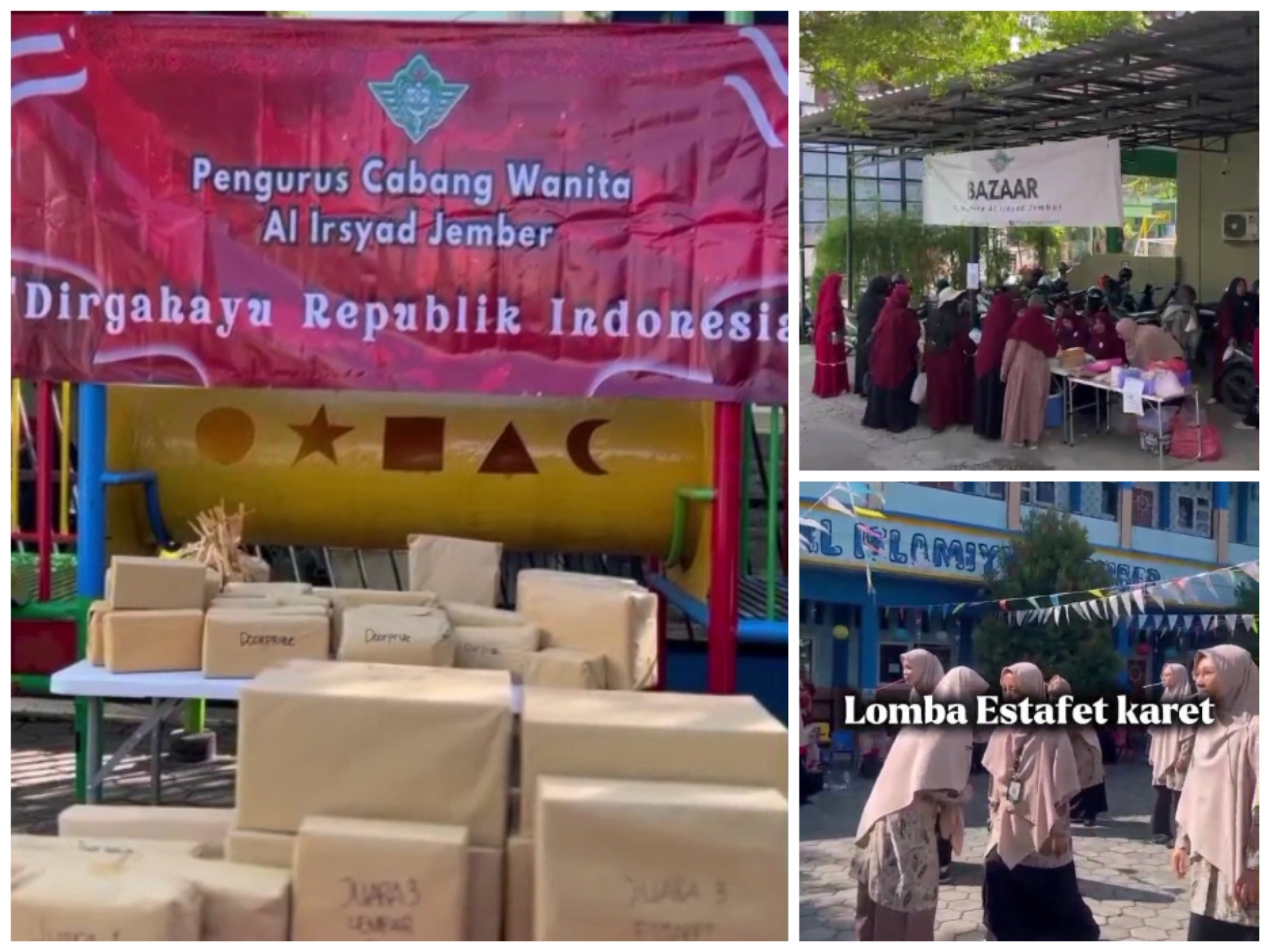 Peringatan HUT RI Ke 80 PCW Al-Irsyad Jember