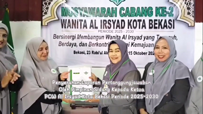 Musyawarah Cabang Ke-2 PC Wanita Al-Irsyad Bekasi 