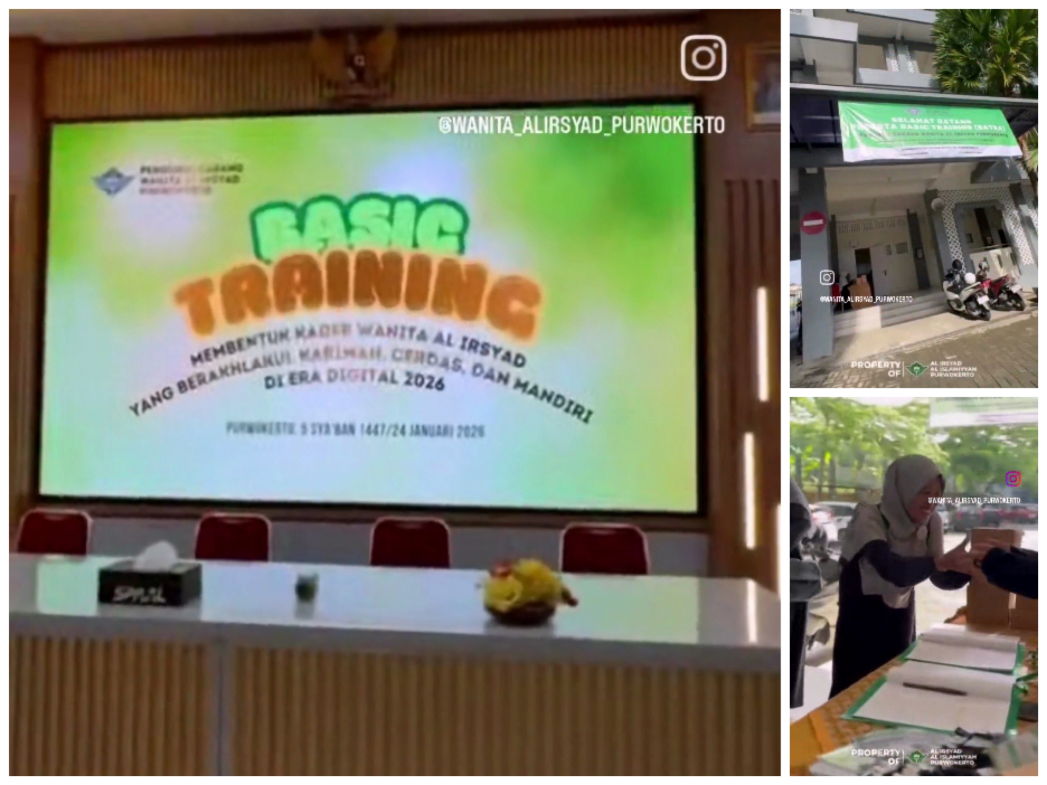 Basic Training Kader Wanita Al-Irsyad Purwokerto 2026