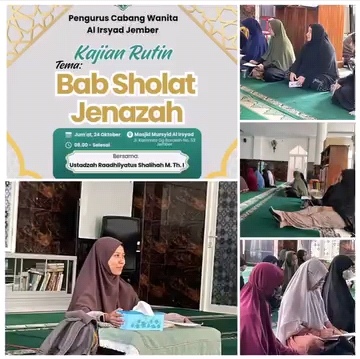 Kajian Rutin PCW Al-Irsyad Jember Oktober 2025