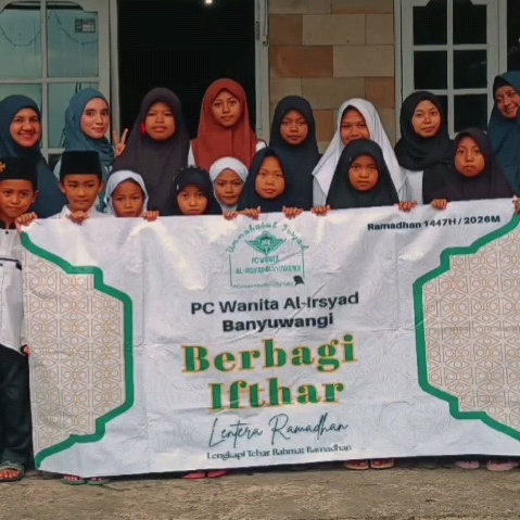 Berbagi Iftar Ramadhan 1447H/2026 PCW Al-Irsyad Banyuwangi