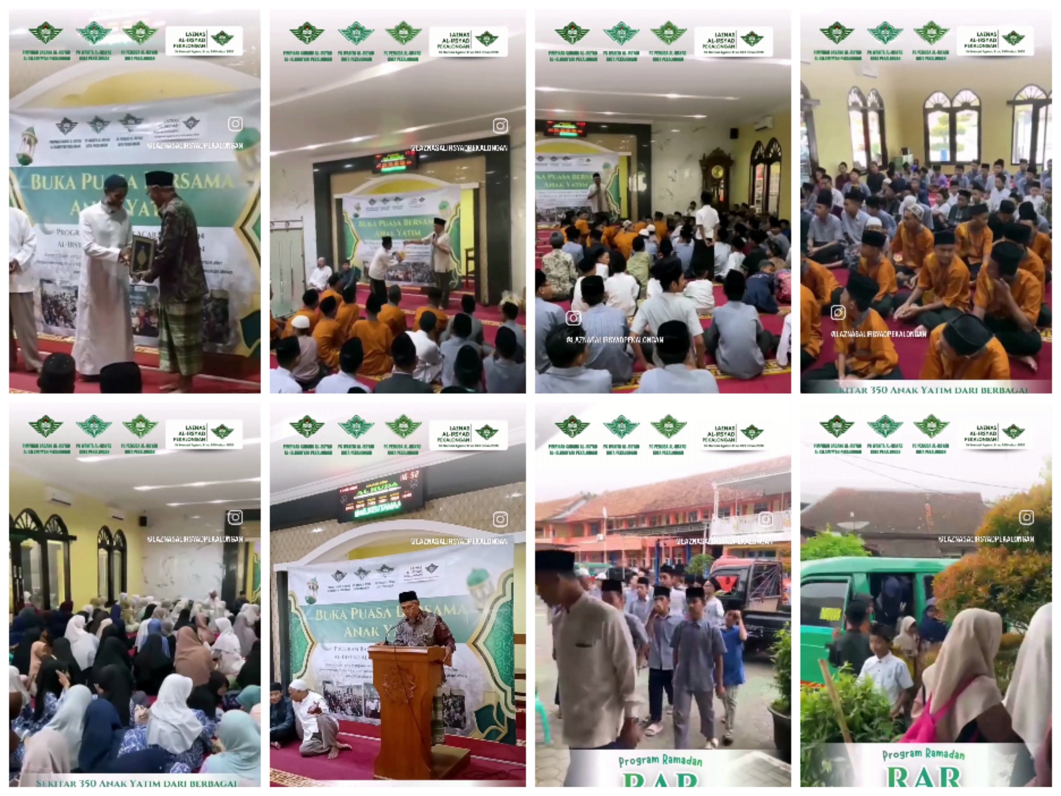 Buka Bersama dan Santunan Anak Yatim di Masjid Al-Huda Paesan Pekalongan