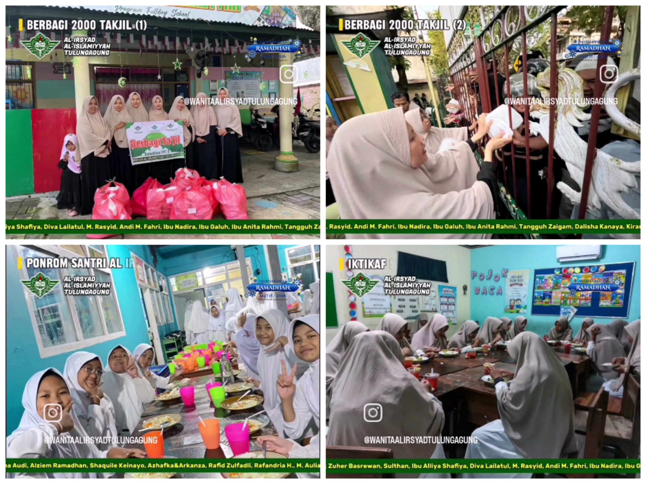 Rangkuman Kegiatan Ramadhan 1447H / 2026 PCW Al-Irsyad Tulungagung